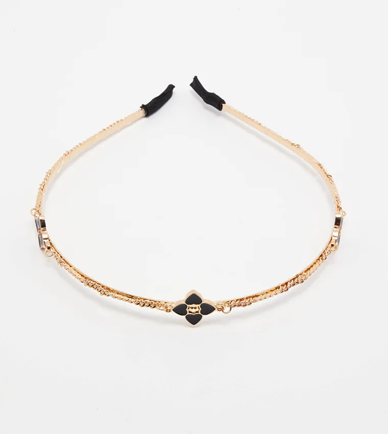 الدو JERADONI 3-Pack Gold-Tone Headbands